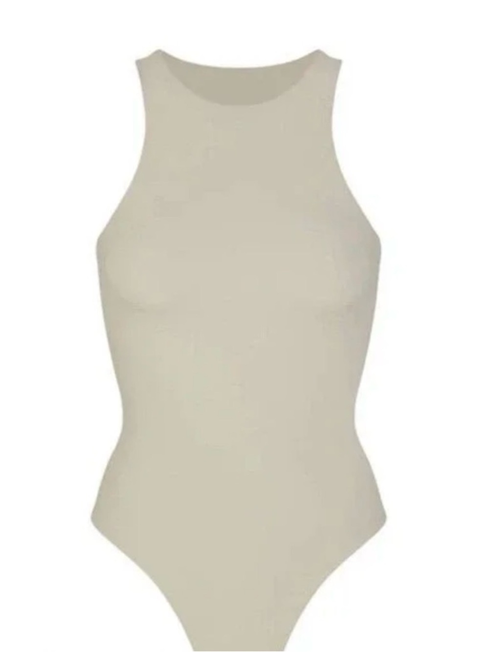 Skims High-Neck talc fits everybody Bodysuit